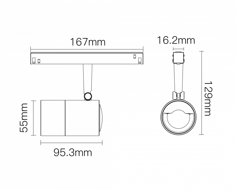 Marmor Spot Light Maße